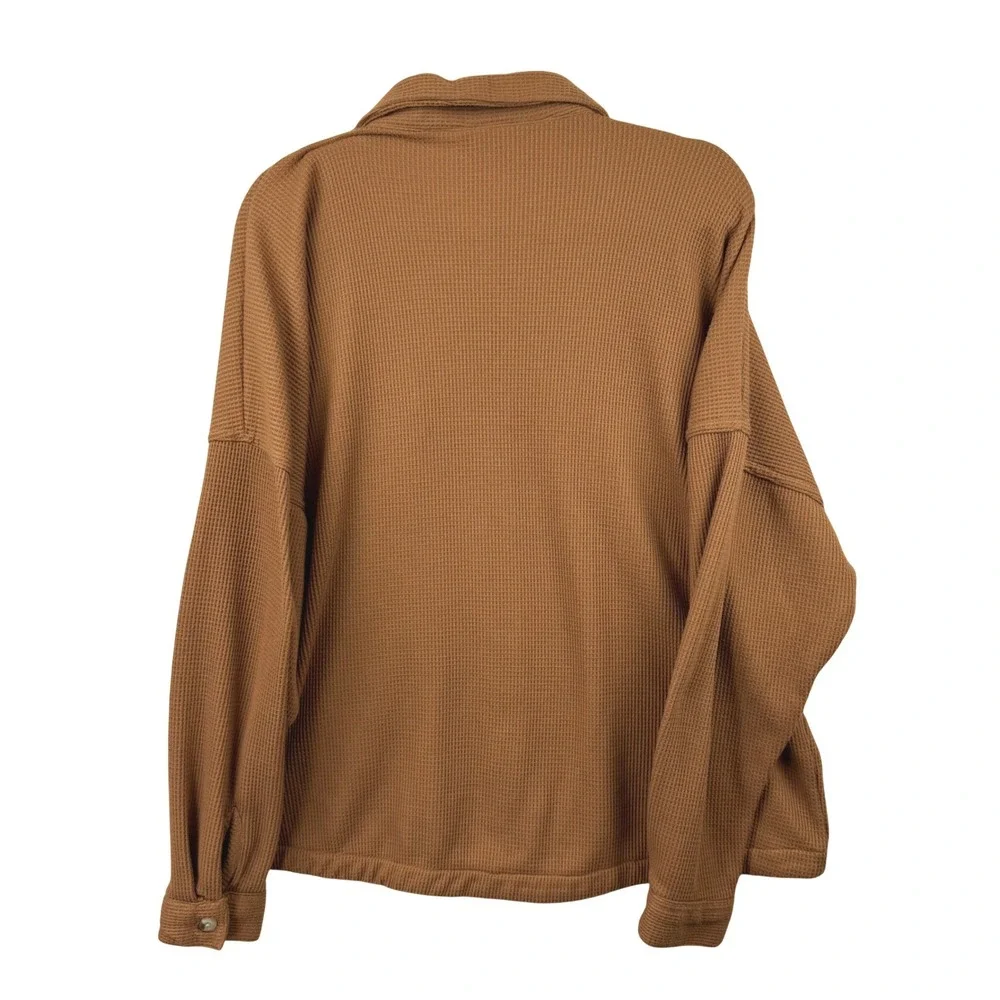 Columbia Women's Holly Hideaway™ Waffle Shirt Jacket Large Hiking Outdoor Cabin - Picture 3 of 13